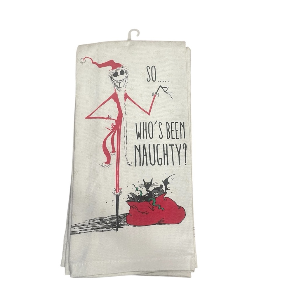 Nightmare Before Christmas‎ Naughty Towel—Set of 2